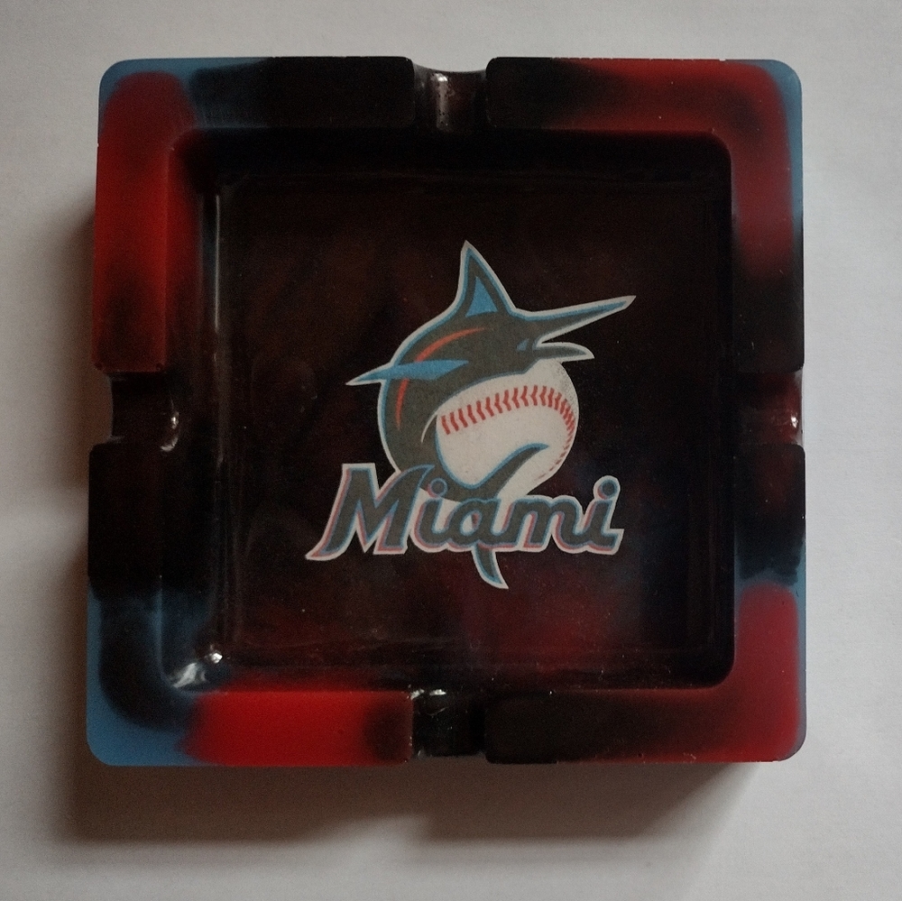 Miami Marlins ashtray